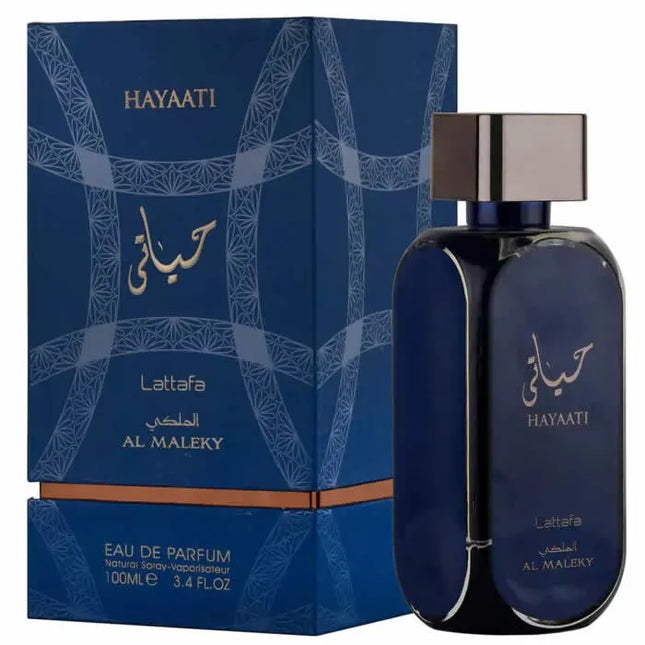 Lattafa Perfumes Hayaati Al Maleky Eau de Parfum 100ml Spray, 100 ml for Unisex