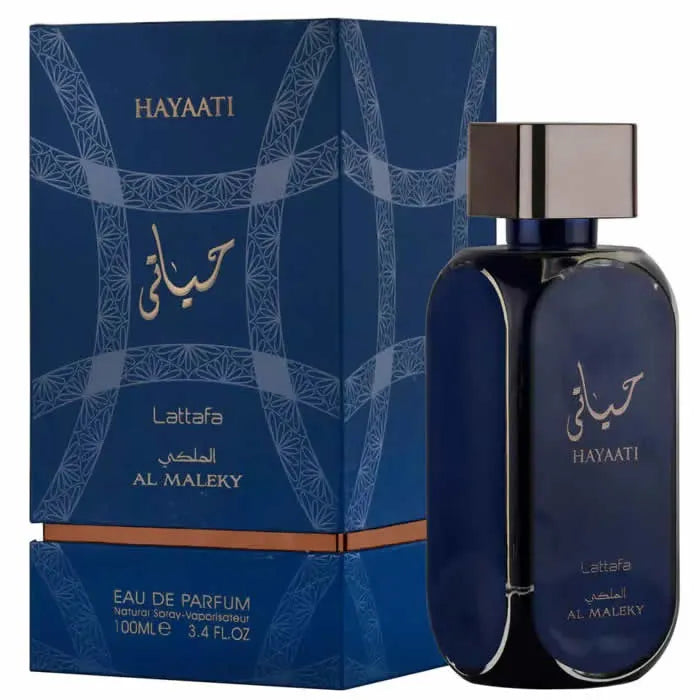 Lattafa Perfumes Hayaati Al Maleky Eau de Parfum 100ml Spray, 100 ml for Unisex