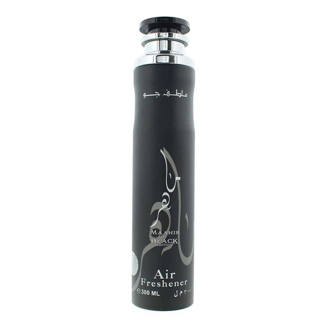 Lattafa Perfumes Maahir Black Air Freshener 300ml Spray, 300 ml for Unisex