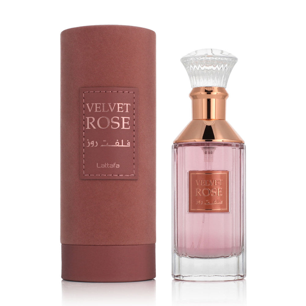 Lattafa Perfumes Velvet Rose Eau de Parfum 100ml Spray, 100 ml for Unisex