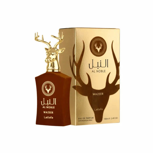 Lattafa Perfumes Al Noble Wazeer Eau de Parfum 100ml Spray, 100 ml for Unisex