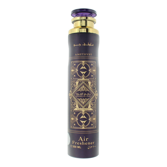 Lattafa Perfumes Lattafa Bade'e Al Oud Amethyst Room Spray 300ml, 300 ml for Unisex