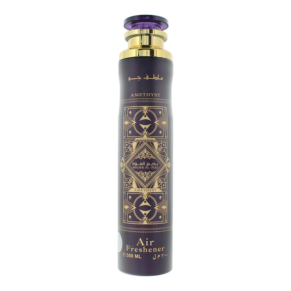 Lattafa Perfumes Lattafa Bade'e Al Oud Amethyst Room Spray 300ml, 300 ml for Unisex