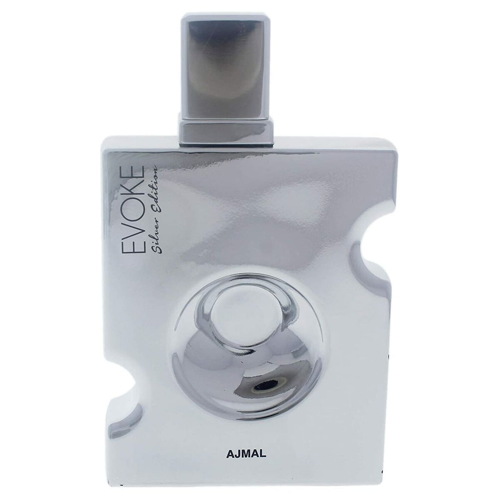 Ajmal Evoke Silver Edition Eau De Parfum 90ml Spray, 90 ml for Men