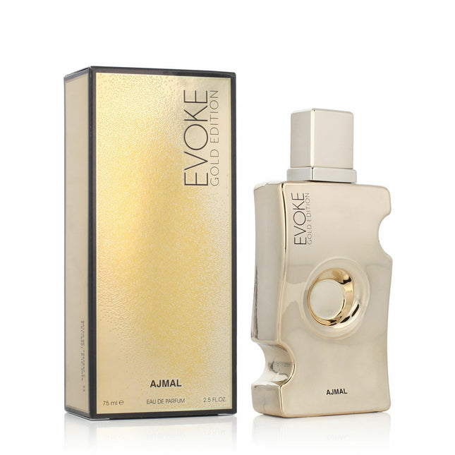 Ajmal Evoke Gold for Her Eau de Parfum 75ml Spray, 75 ml for Women