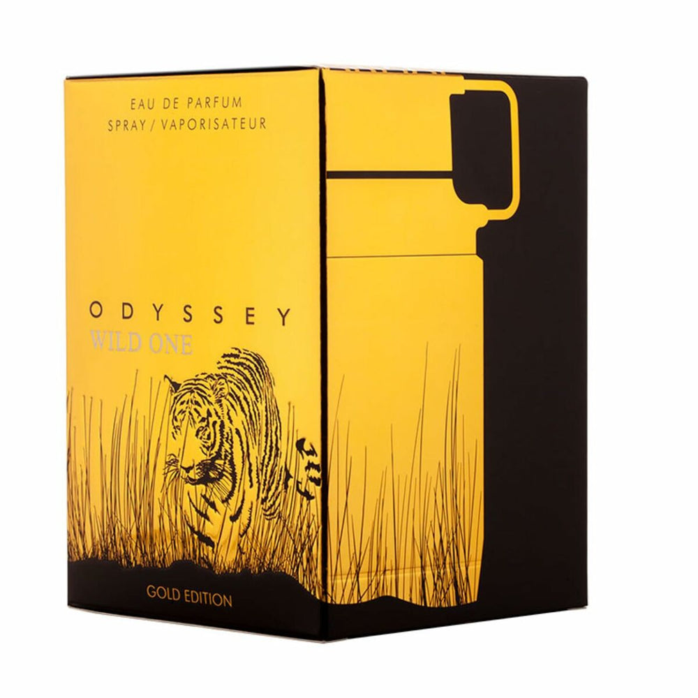 Armaf Odyssey Wild One Gold Edition Eau de Parfum 100ml Spray, 100 ml for Men