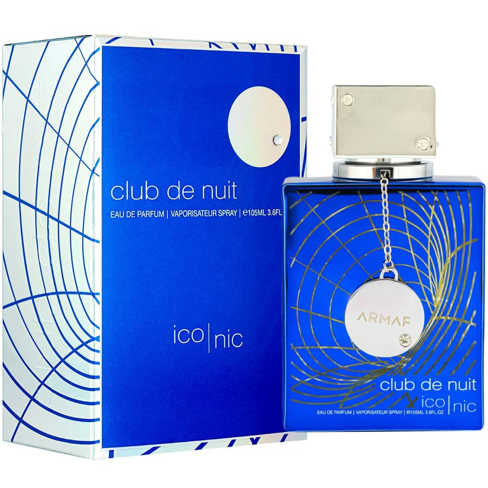 Armaf Club De Nuit Blue Iconic Eau de Parfum 105ml Spray, 105 ml for Men