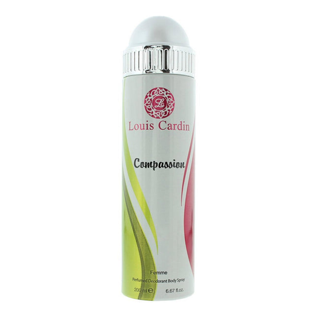 Louis Cardin Compassion Deodorant Spray 200ml, 200 ml for Women