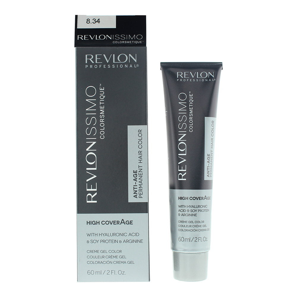 Revlon Revlonissimo Colorsmetique 60ml - 8.34 Light Hazel Blonde, 60 ml for Women