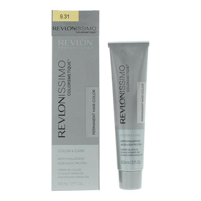 Revlon Revlonissimo Colorsmetique Permanent Hair Color 60ml - Very Light Beige Blonde, 60 ml for Women