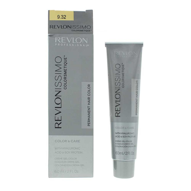 Revlon Revlonissimo Colorsmetique 60ml - 9.32 Very Light Golden Pearl Blonde, 60 ml for Unisex