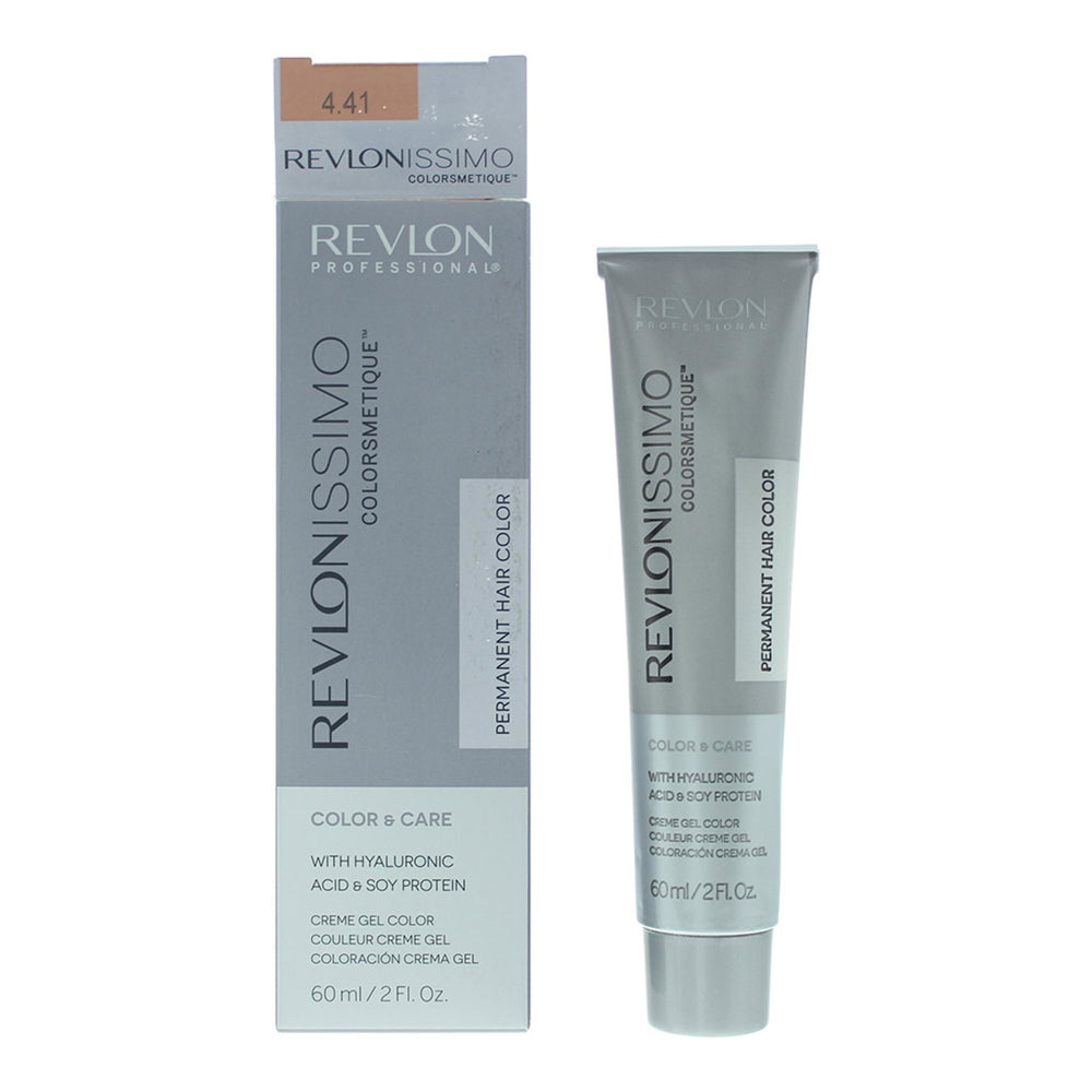 Revlon Revlonissimo Colorsmetique 60ml - 4.41 Deep Chestnut Medium Brown, 60 ml for Women