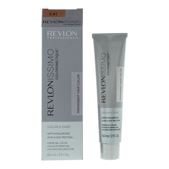 Revlon Revlonissimo Colorsmetique Permanent Hair Color 60ml - 6,41, 60 ml for Unisex