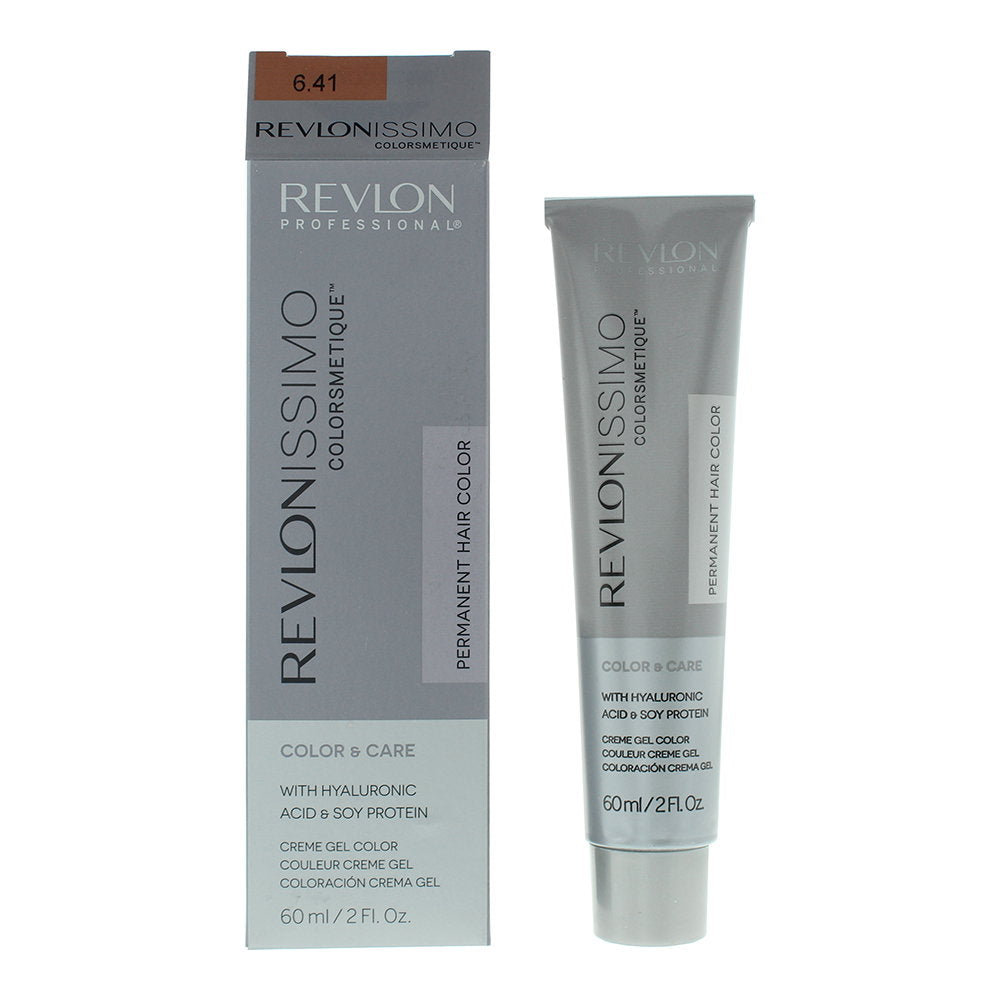 Revlon Revlonissimo Colorsmetique Permanent Hair Color 60ml - 6,41, 60 ml for Unisex