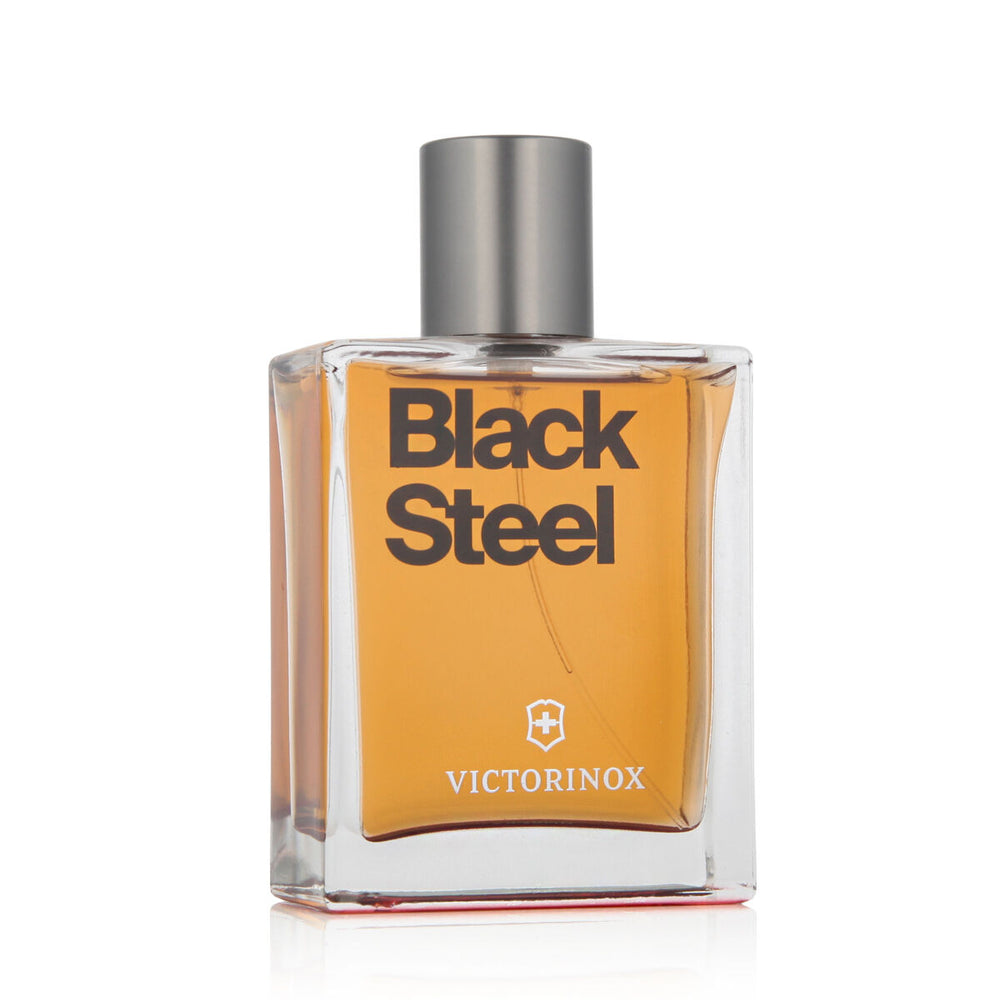 Swiss Army Victorinox Swiss Army Black Steel Eau de Toilette 100ml Spray, 100 ml for Men