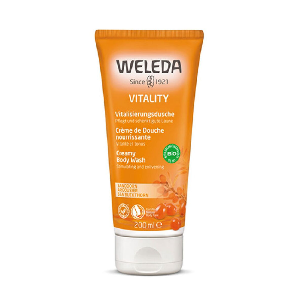 Weleda Sanddorn Shower Cream 200ml, 200 ml for Unisex