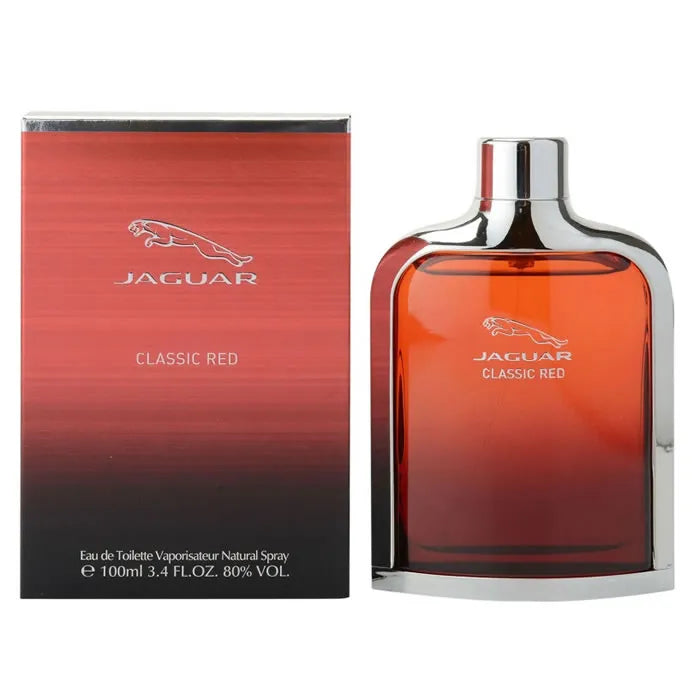 Jaguar Classic Red Eau de Toilette 100ml Spray, 100 ml for Men