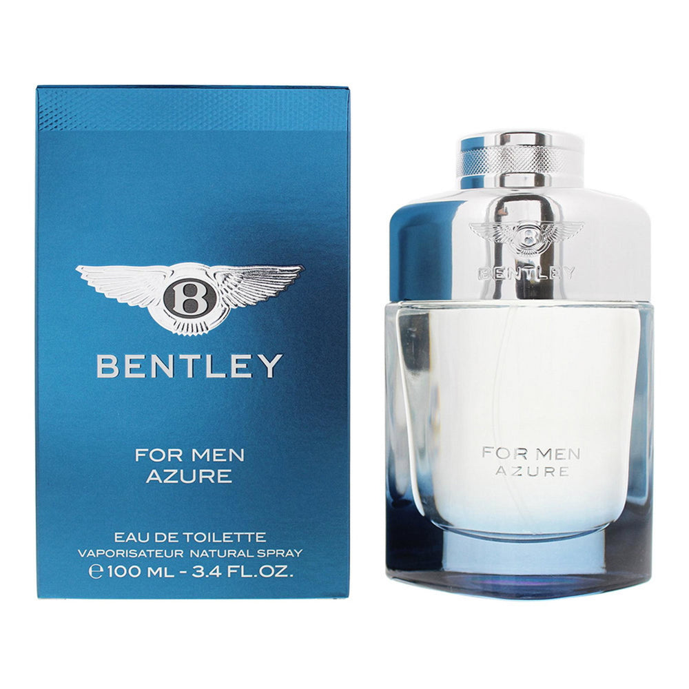 Bentley For Men Azure Eau de Toilette 100ml Spray, 100 ml