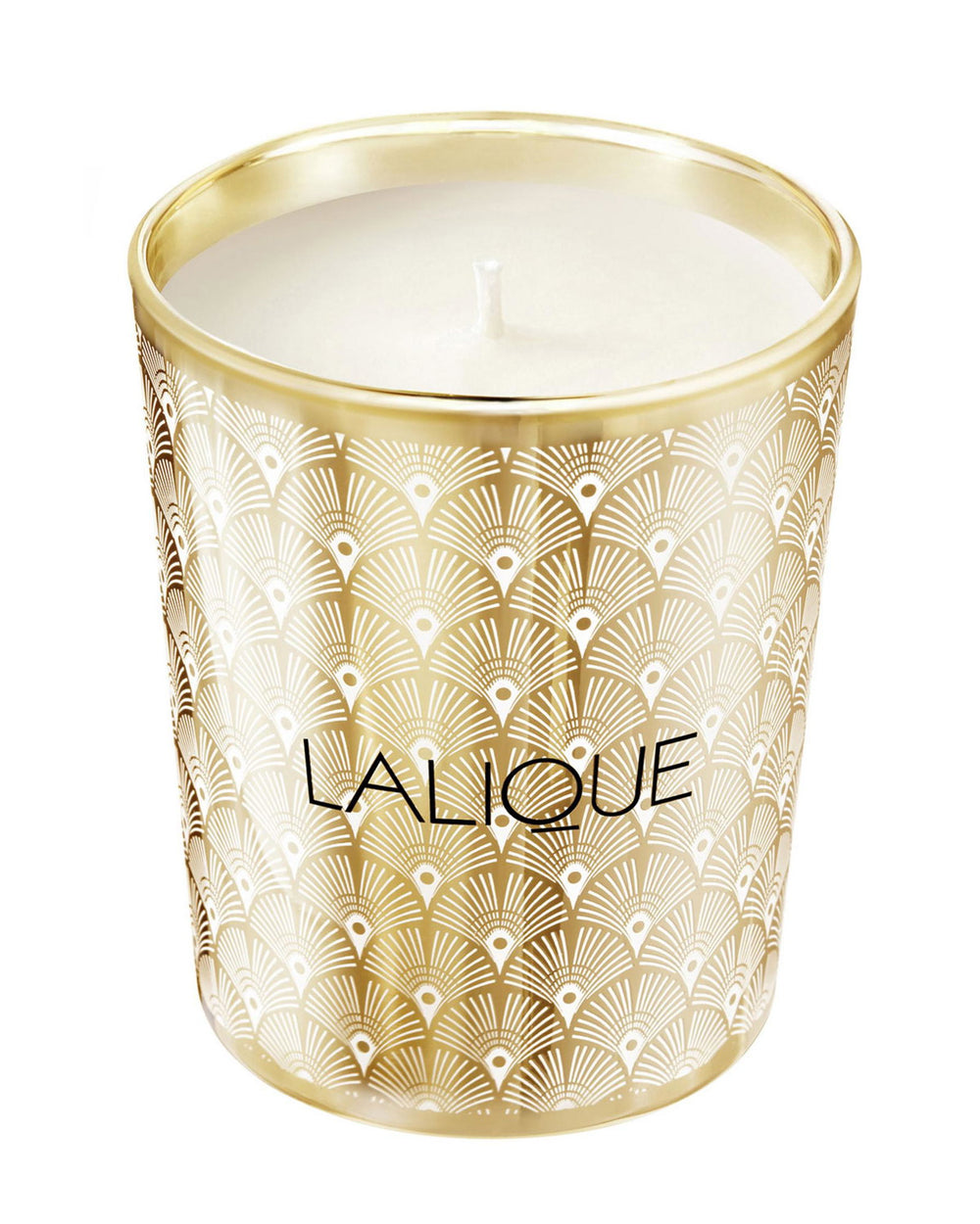 Lalique Candle 190g - Noir Premier Plume Blanche 1901 for Unisex