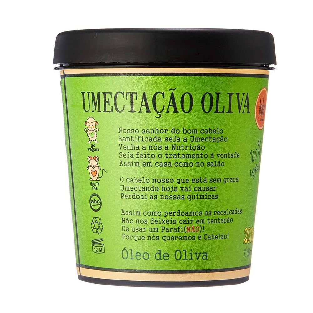 Lola Moisturizing Olive Nutrition Mask Damaged hair 200gr for Unisex