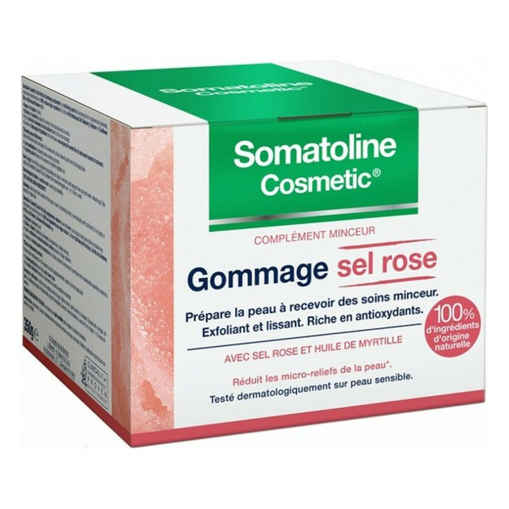 Somatoline Cosmetic Pink Salt Exfoliating Scrub 350g for Unisex