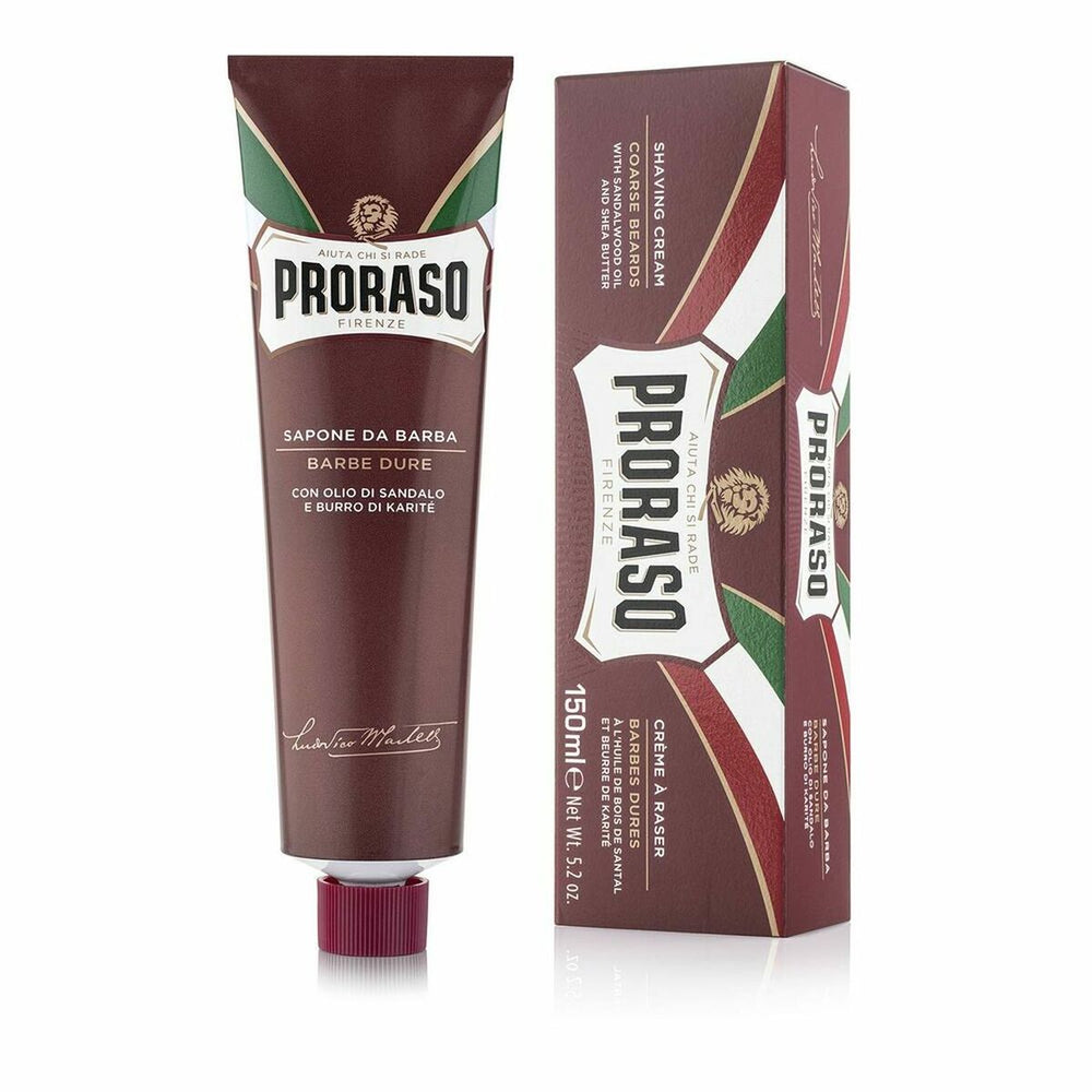 Proraso Red Sandalwood Shaving Cream 150ml, 150 ml for Men