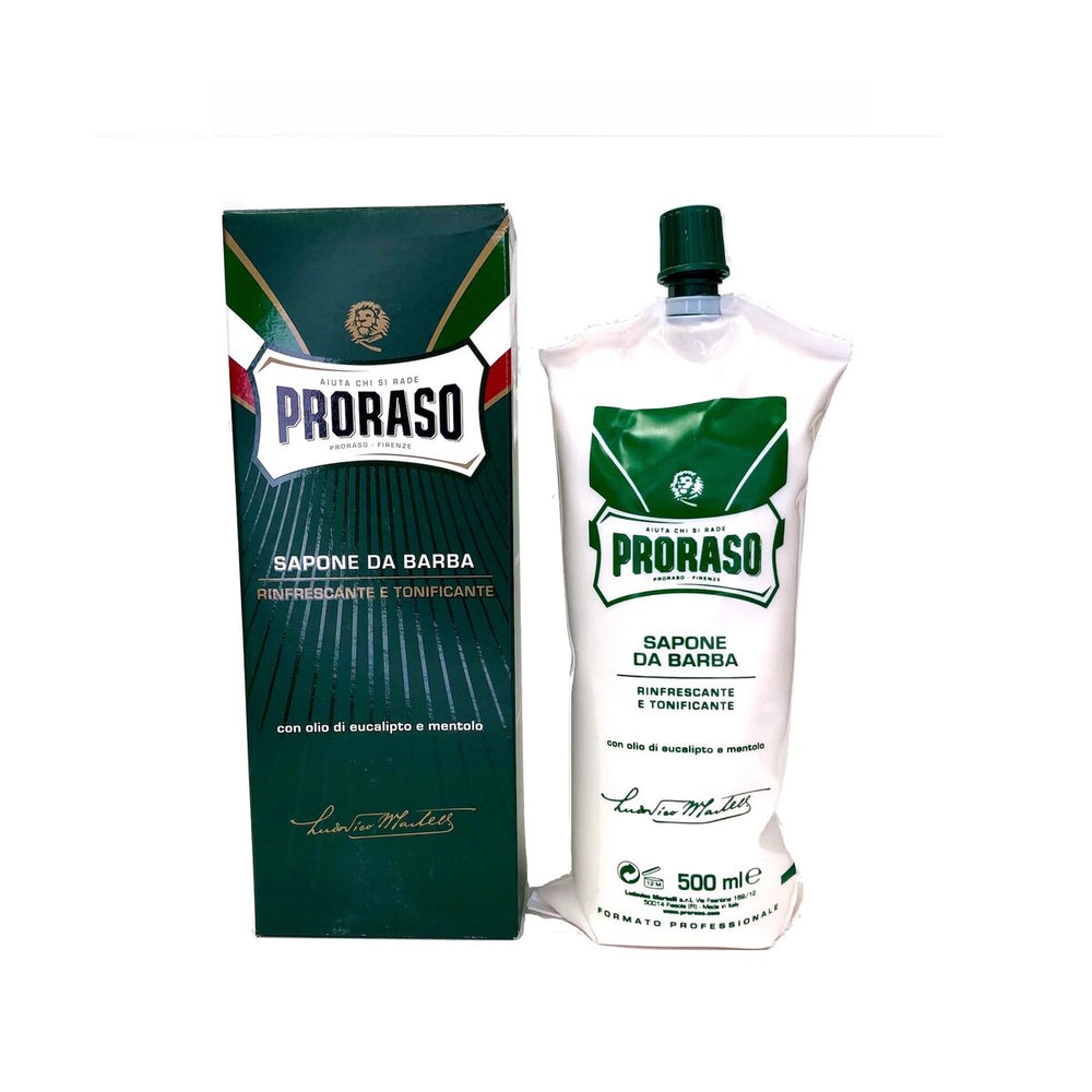 Proraso Shaving Cream 500ml - Combination to Oily Skin, 500 ml for Men