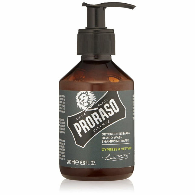 Proraso Cypress & Vetyver Beard Wash 200ml for Men