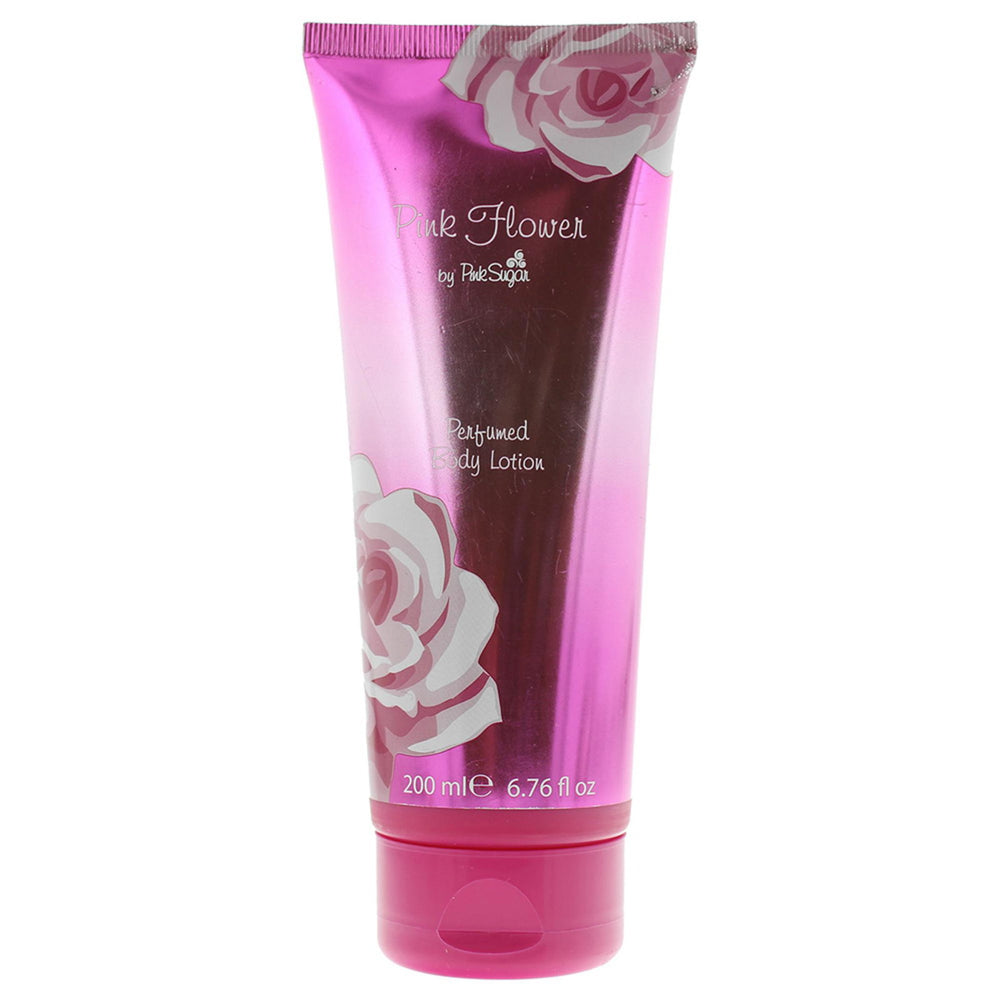 Aquolina Pink Flower Perfumed Body Lotion 200ml, 200 ml for Women