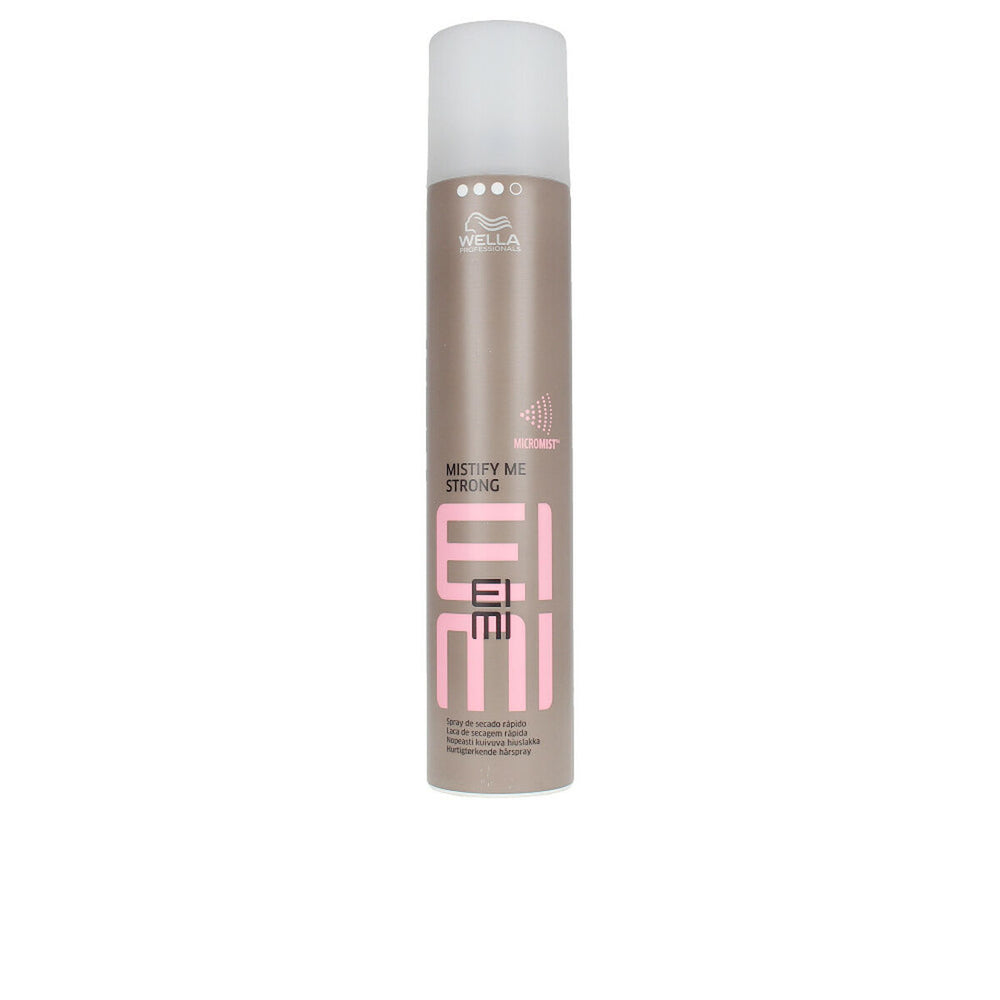 Wella Professional Eimi Mistify Me Strong Fast Drying Hairspray 300ml - Level 3, 300 ml for Unisex