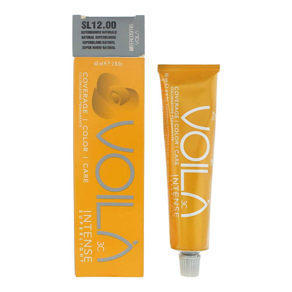 Intercosmo Voilà 3C Intense 60ml - Superlight Sl 12.00 Natural Superblonde, 60 ml for Unisex