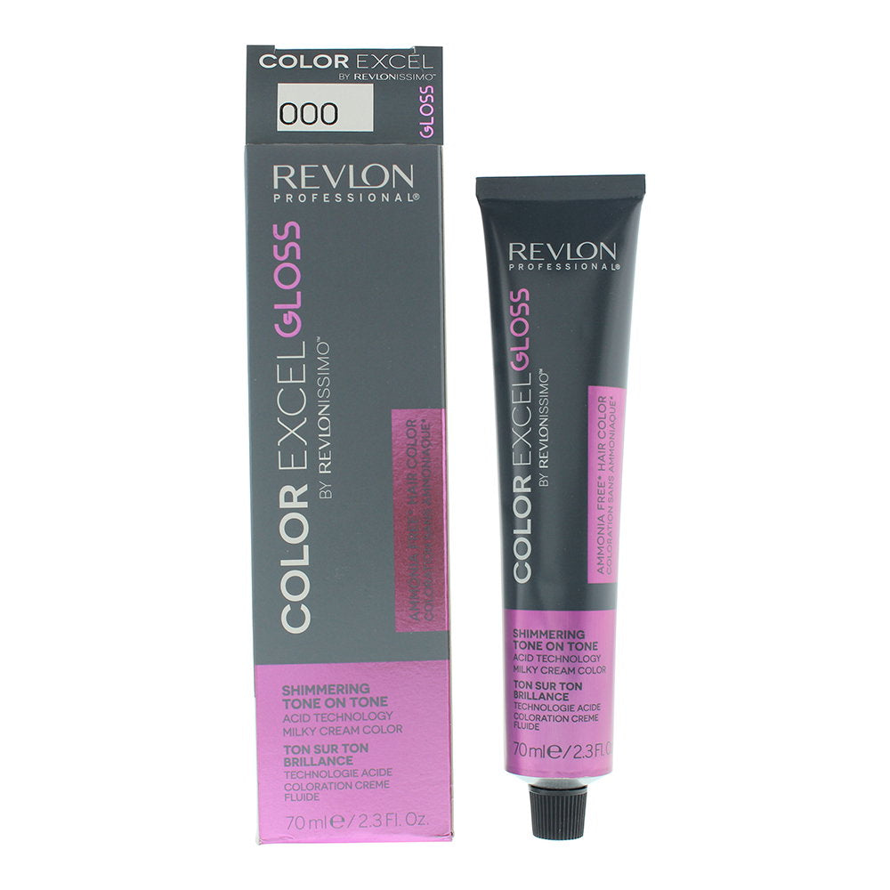 Revlon Revlonissimo Color Excel Gloss Hair Colour 70ml - 000 Clear, 70 ml for Unisex