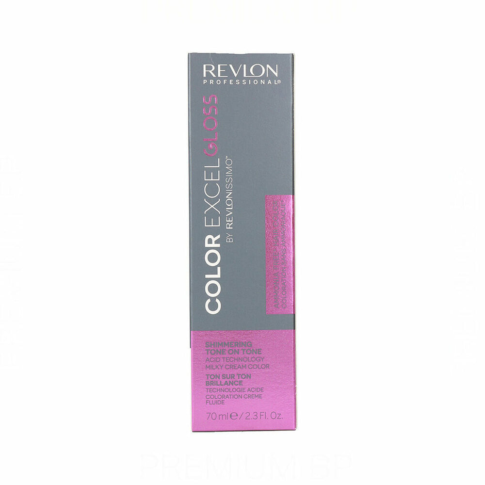 Revlon Revlonissimo Color Excel Gloss Hair Colour 70ml - 821 Mushroom, 70 ml for Unisex