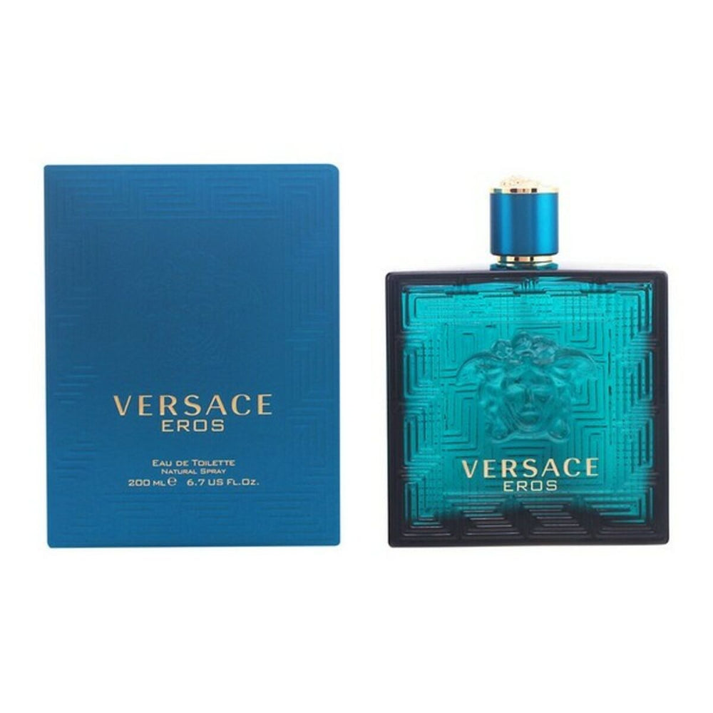 Versace Eros Eau de Toilette 200ml Spray, 200 ml for Men