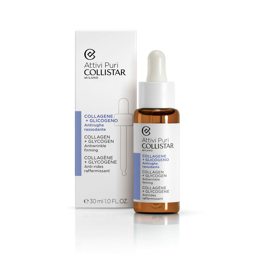 Collistar Attivi Puri Collagen + Glycogen Antiwrinkle Firming Face Serum 30ml, 30 ml for Unisex
