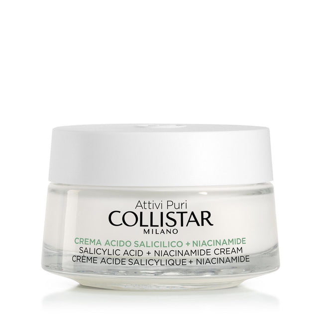 Collistar Attivi Puri Salicylic Acid + Niacinamide Cream 50ml, 50 ml for Unisex