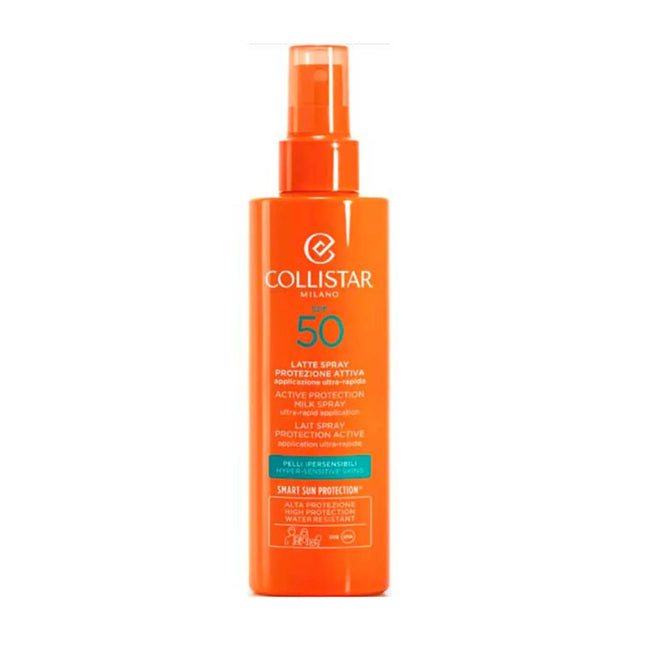 Collistar Active Protection Hyper Sensitive Skin Milk Spray SPF50 200ml, 200 ml for Unisex