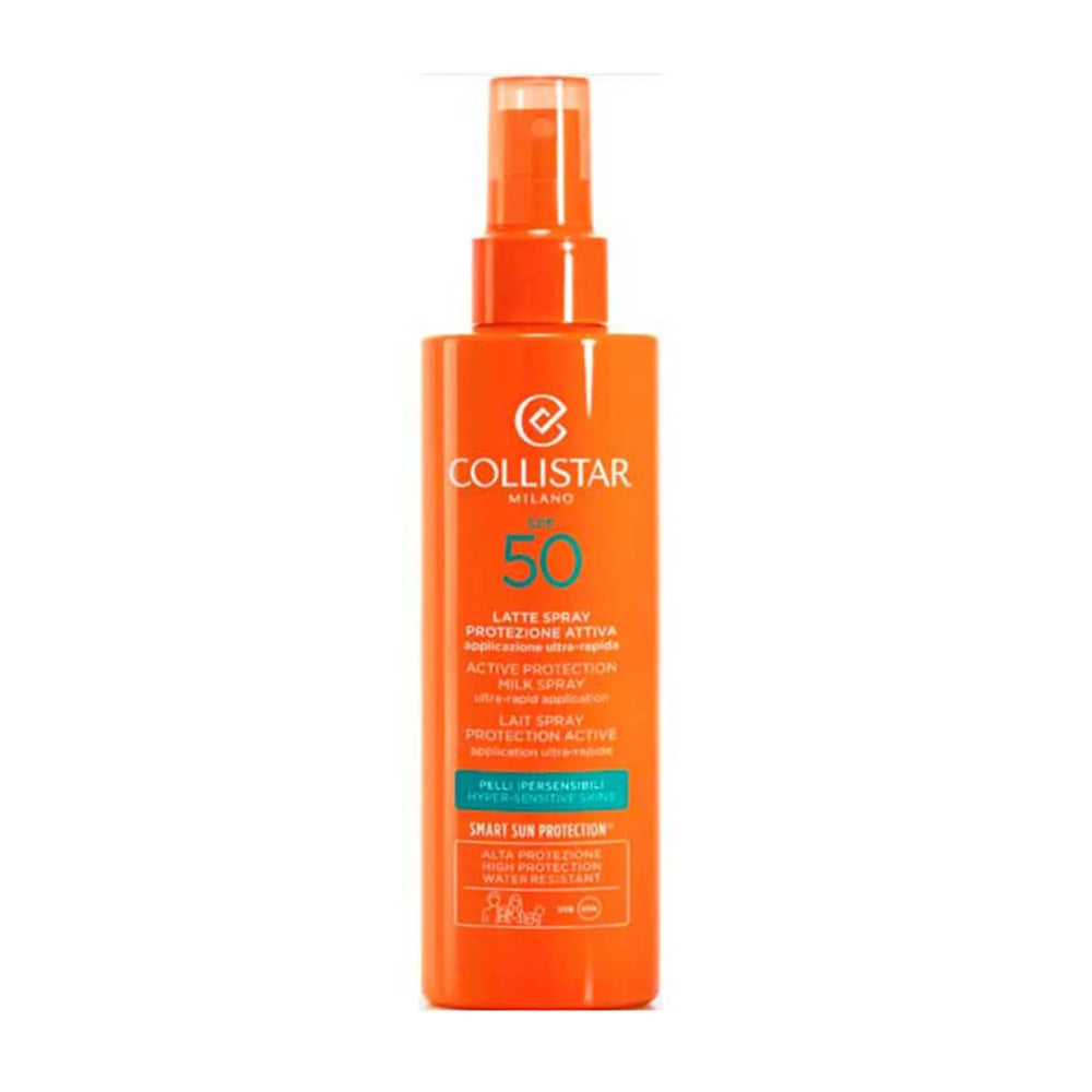 Collistar Active Protection Hyper Sensitive Skin Milk Spray SPF50 200ml, 200 ml for Unisex