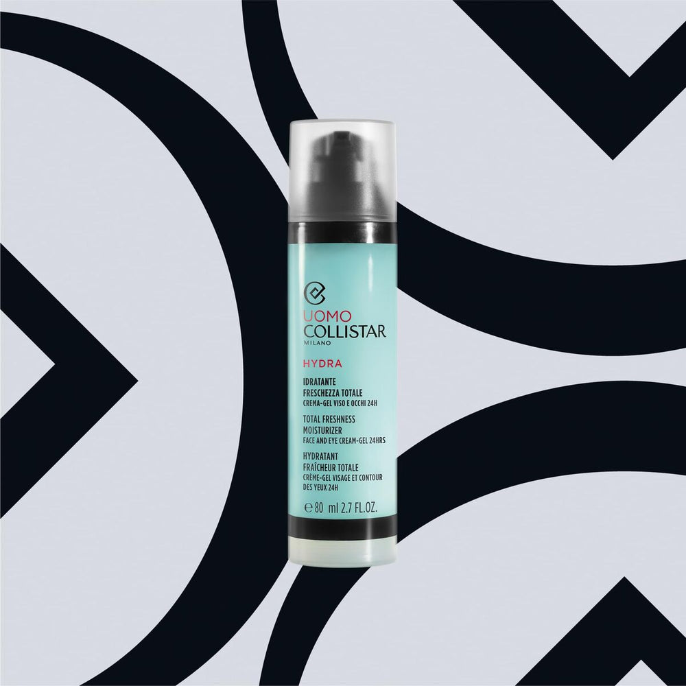 Collistar Uomo Total Freshness Moisturizer Face & Eye Cream Gel 80ml, 80 ml for Unisex