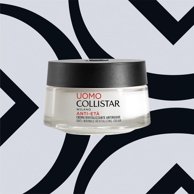 Collistar Uomo Anti-Wrinkle Revitalizing Face Cream 50ml, 50 ml for Unisex