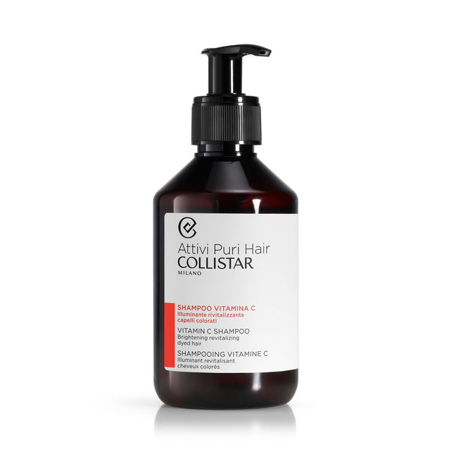 Collistar Pure Active Vitamin C Shampoo 250ml, 250 ml for Unisex
