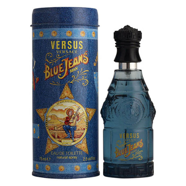 Versace Blue Jeans Eau de Toilette 75ml Spray, 75 ml for Men