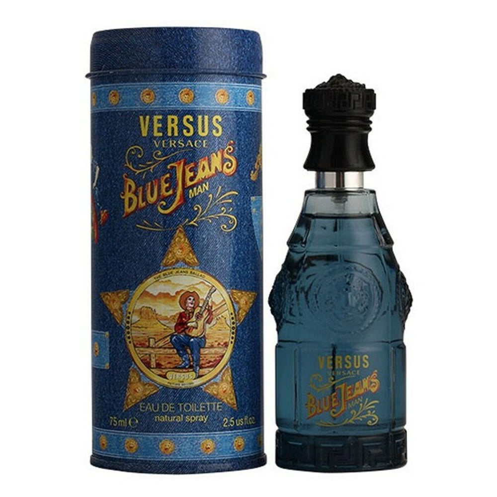 Versace Blue Jeans Eau de Toilette 75ml Spray, 75 ml for Men