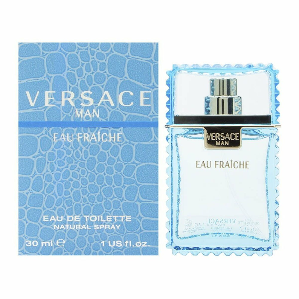 Versace Man Eau Fraiche Eau de Toilette 30ml Spray, 30 ml for Men