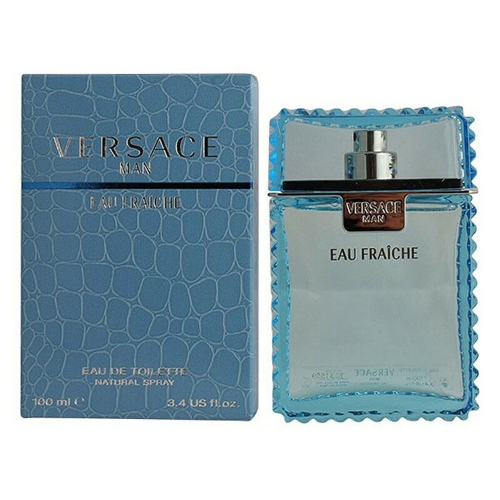 Versace Man Eau Fraiche Eau de Toilette 100ml Spray, 100 ml for Men