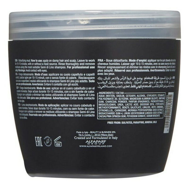 Alfaparf Milano Alfaparf Semi Di Lino Sublime Detoxifying Mud Mask 500ml for Unisex