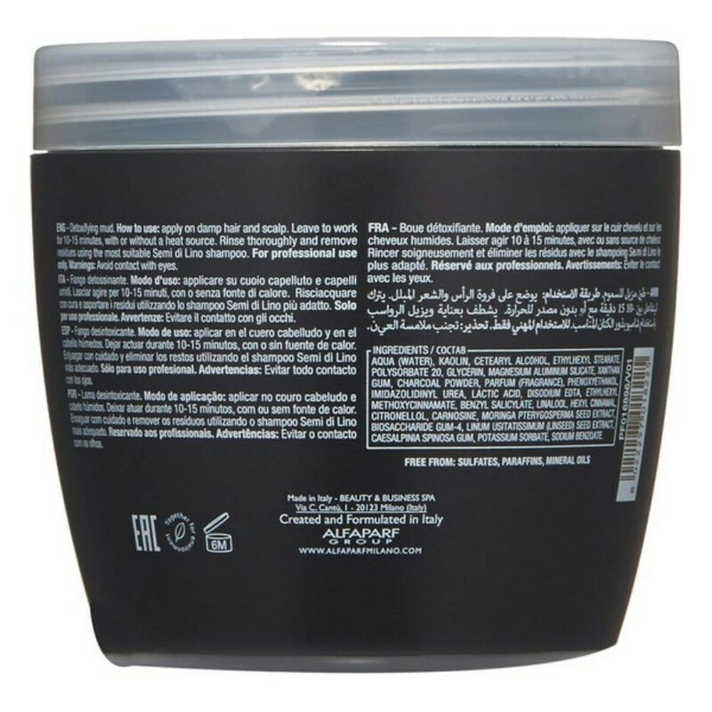 Alfaparf Milano Alfaparf Semi Di Lino Sublime Detoxifying Mud Mask 500ml for Unisex