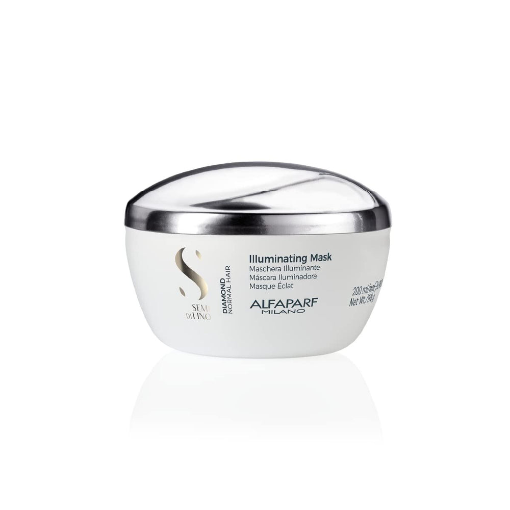 Alfaparf Milano Alfaparf Semi Di Lino Diamond Normal Hair Illuminating Mask 200ml, 200 ml for Unisex