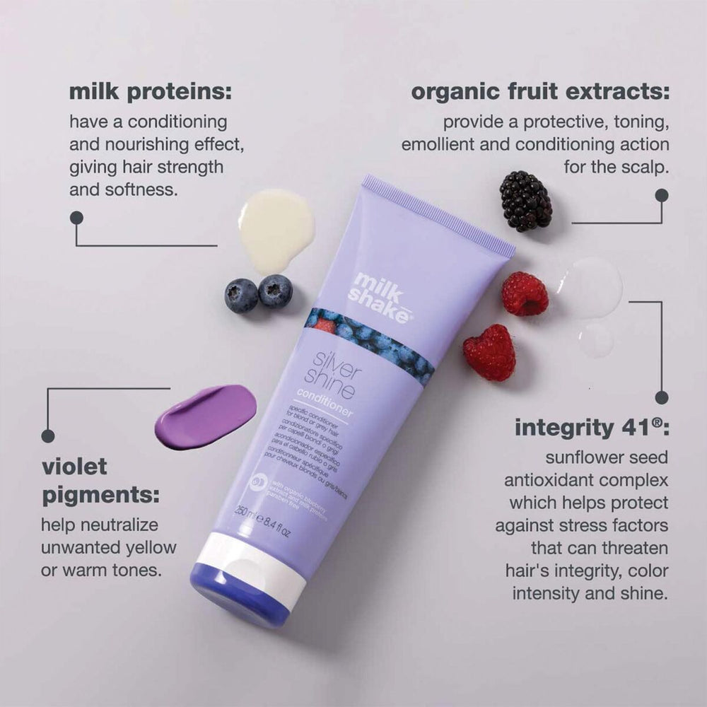 Milk_shake Silver Shine Conditioner 1000ml, 1000 ml for Unisex