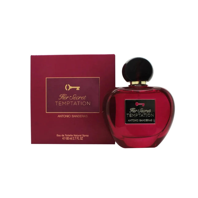 Antonio Banderas Her Secret Temptation Eau de Toilette 80ml Spray, 80 ml for Women